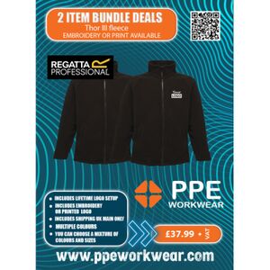 2x Regatta Professional Thor III Fleece Bundle Thumbnail