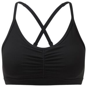 Women's TriDri® ruched sports bra (medium impact) Thumbnail