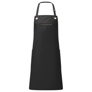 ‘Barley’ Contrast Stitch Bib Apron Thumbnail