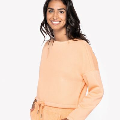 Native Spirit Ladies Oversized Cropped Sweatshirt Thumbnail