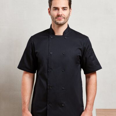 Short sleeve chef’s jacket Thumbnail