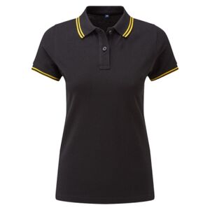Women's classic fit tipped polo Thumbnail