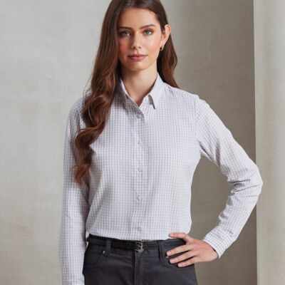 Women's Maxton check long sleeve shirt Thumbnail
