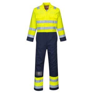 Bizflame Work Hi-Vis Contrast FR Coverall Thumbnail