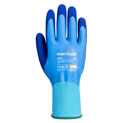 Grip 13 Latex Foam Aqua Glove Thumbnail