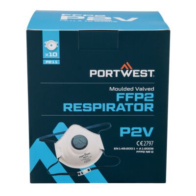 Moulded FFP2 Valved Respirator (Pk10) Thumbnail