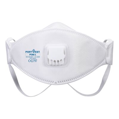 Trifold Valved Dolomite FFP3 Respirator (Pk10) Thumbnail