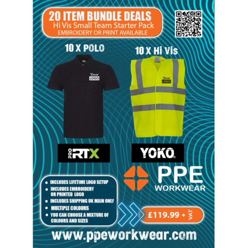 20x Item Hi-Vis Small Team Starter Pack Thumbnail