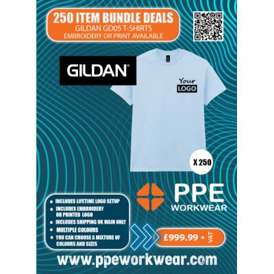 250x Gildan T-Shirt Bundle Thumbnail