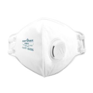 FFP3 Valved Dolomite Fold Flat Respirator (Pk20) Thumbnail