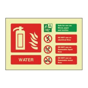 Extinguisher Self-Adhesive ID Signs Thumbnail
