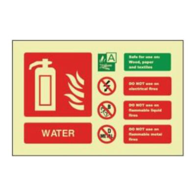 Extinguisher Self-Adhesive ID Signs Thumbnail