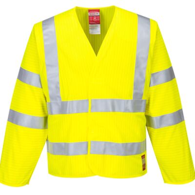 Bizflame Hi-Vis FR Long Sleeve Vest Thumbnail