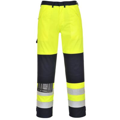 Bizflame Work Hi-Vis Multi-Norm Contrast FR Trousers Thumbnail